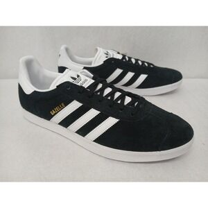 Adidas Originals Men's Gazelle Casual Shoes BB5476 Black White Sz‎ 13